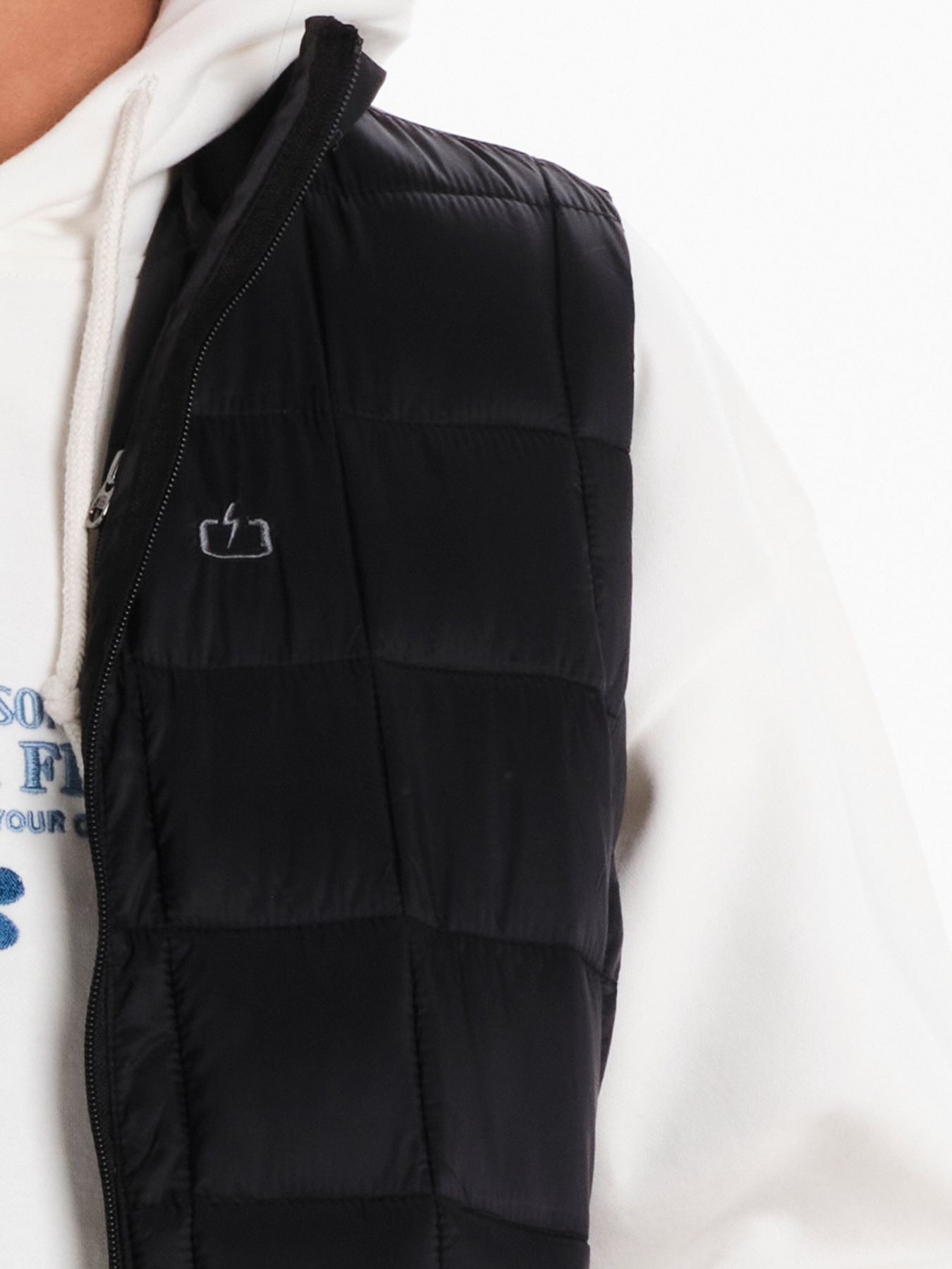EMERSON PUFFER VEST JKT (242.EW10.64-BLACK)