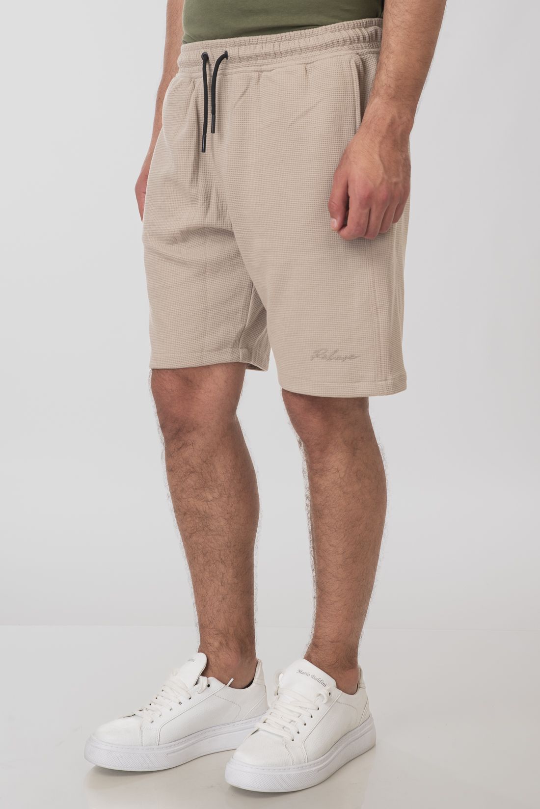 REBASE WAFFLE SHORT (251RMS-6010-GREIZE)