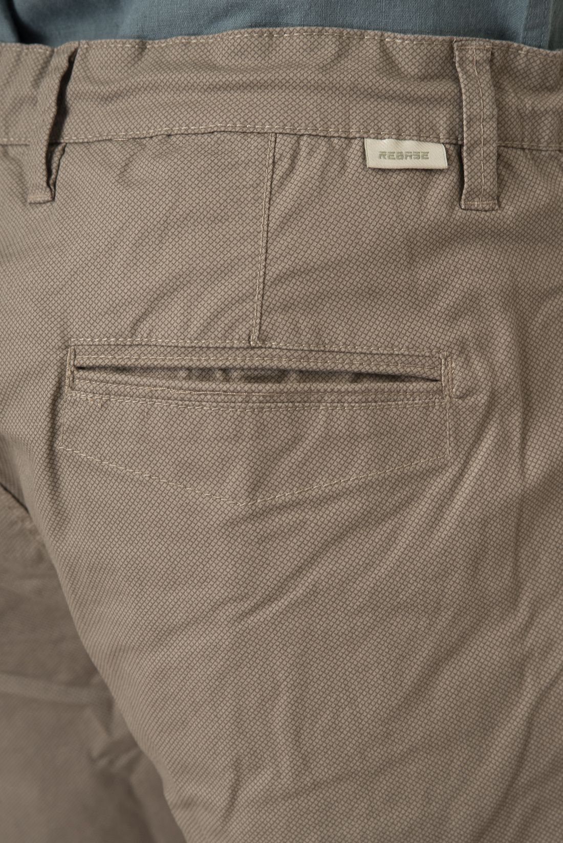 REBASE Chinos Shorts Print (251RMSHO-7005-FOG)
