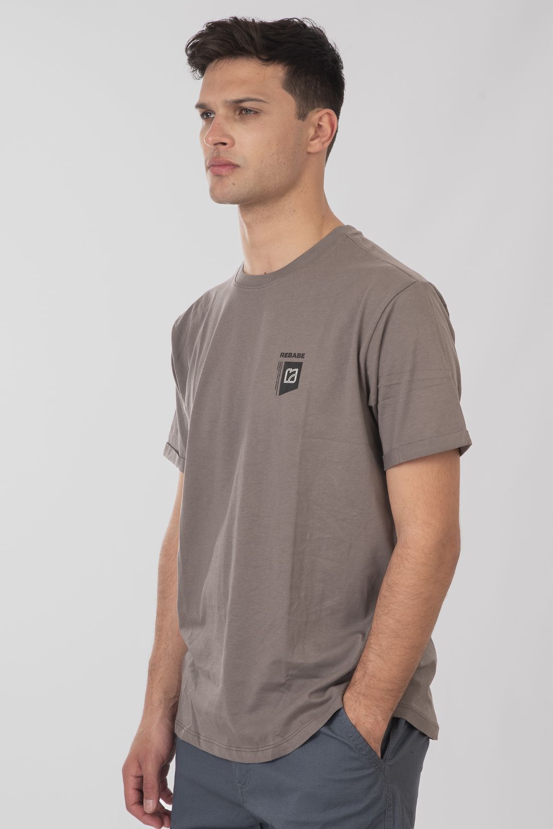 REBASE T-SHIRT  (251RTS-9025-SMOKE)