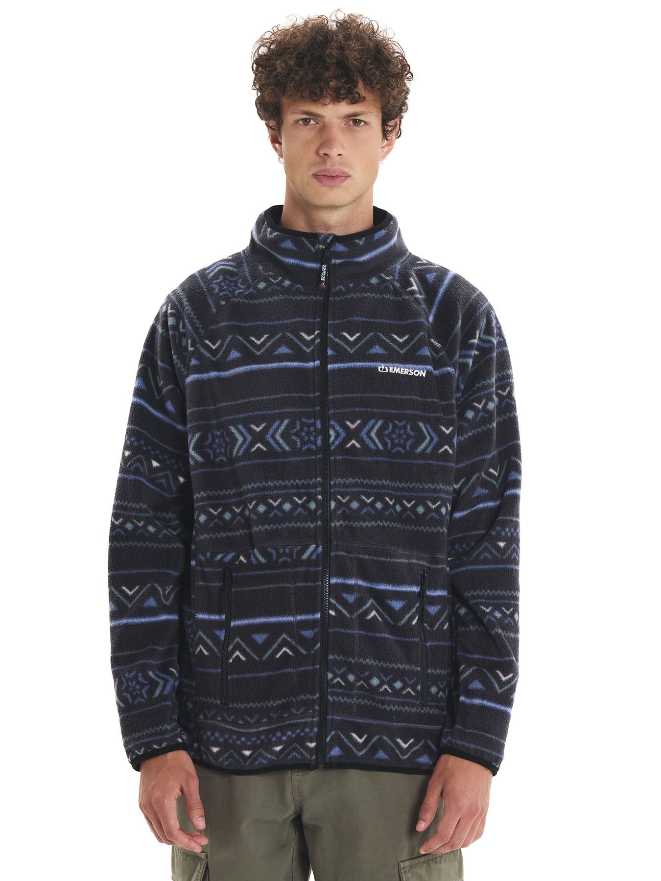 EMERSON FLEECE FZ (252.EM29.119-PR546 BLACK)