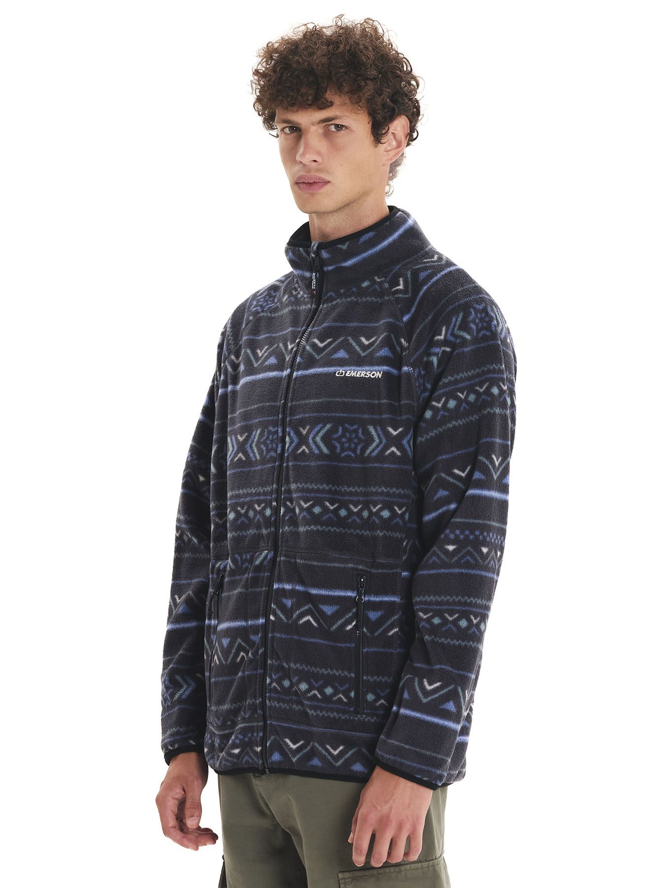 EMERSON FLEECE FZ (252.EM29.119-PR546 BLACK)