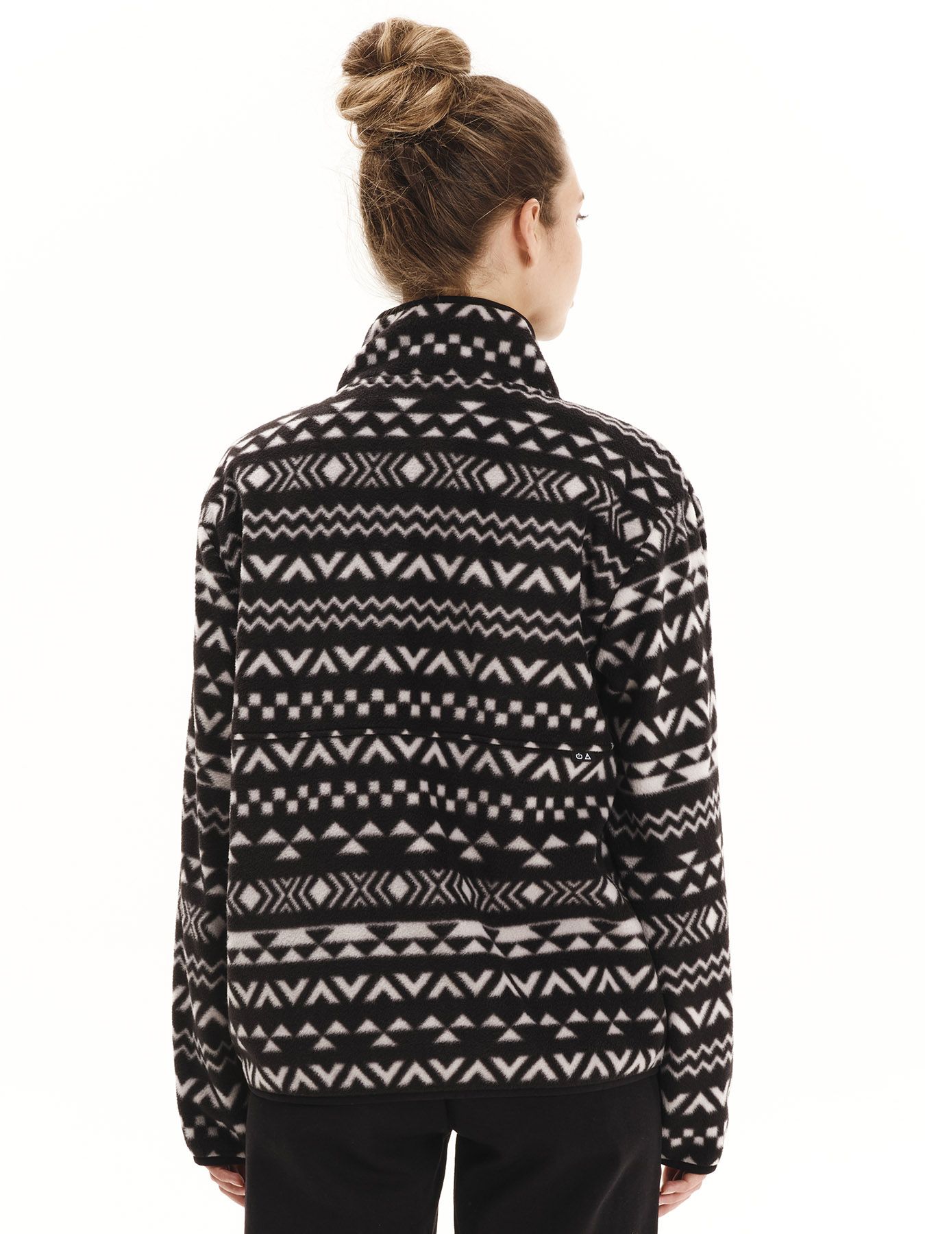 EMERSON WMNS HALF ZIP FLEECE (252.EW28.141-PR541 BLACK)