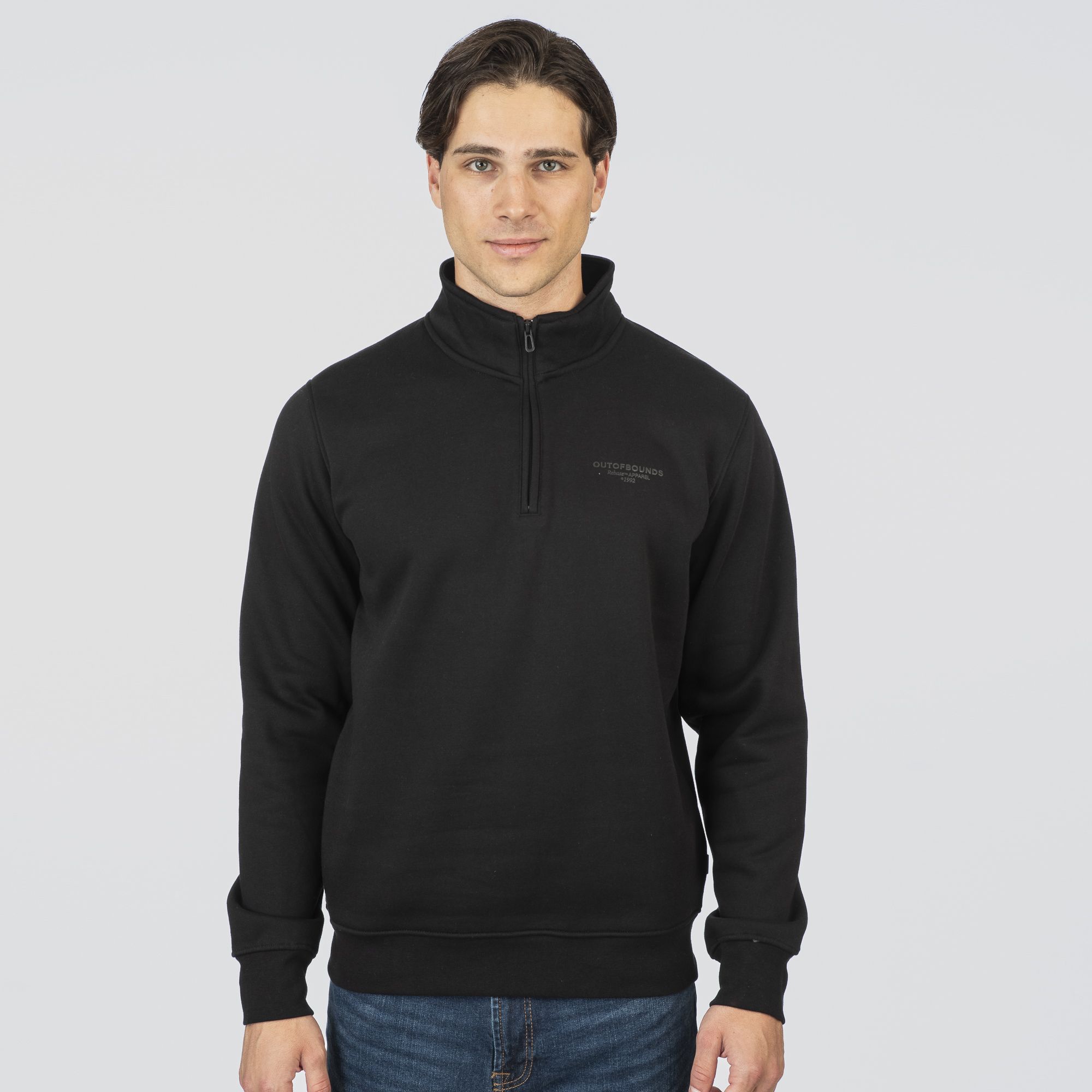 REBASE HALF Zip TOP  (252RTOP-1050-80-BLACK)