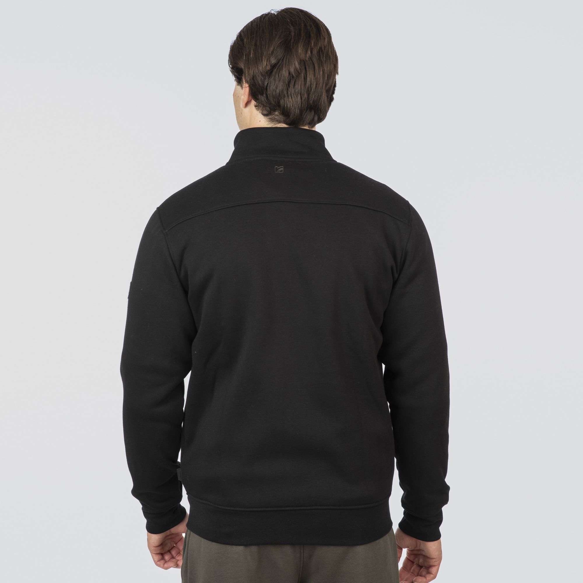 REBASE Hoodie Full Zip (252RTOP-1061-80-BLACK)