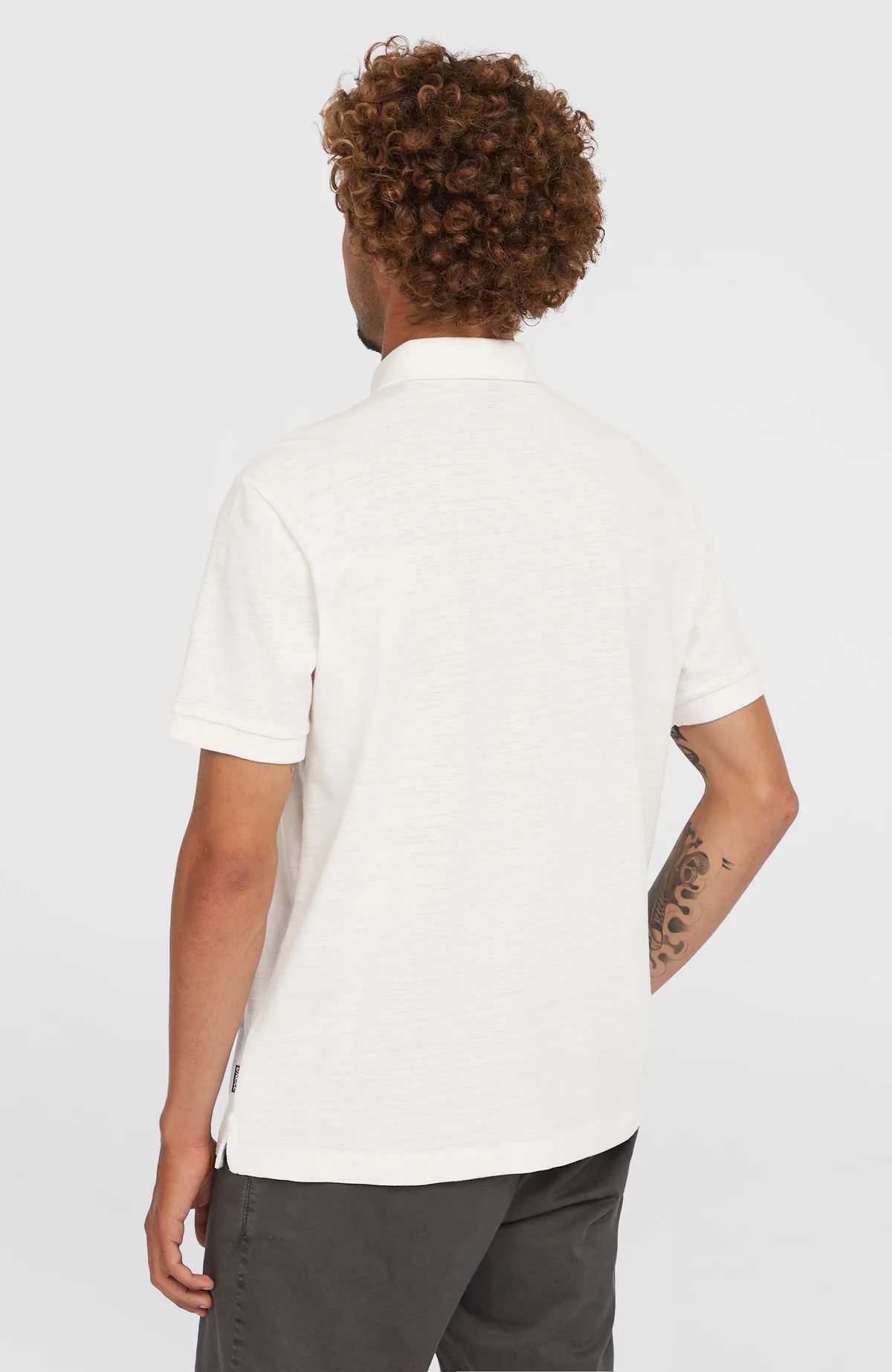 ONEILL SMALL LOGO POLO TEE (2600015-11010) SNOW WHITE