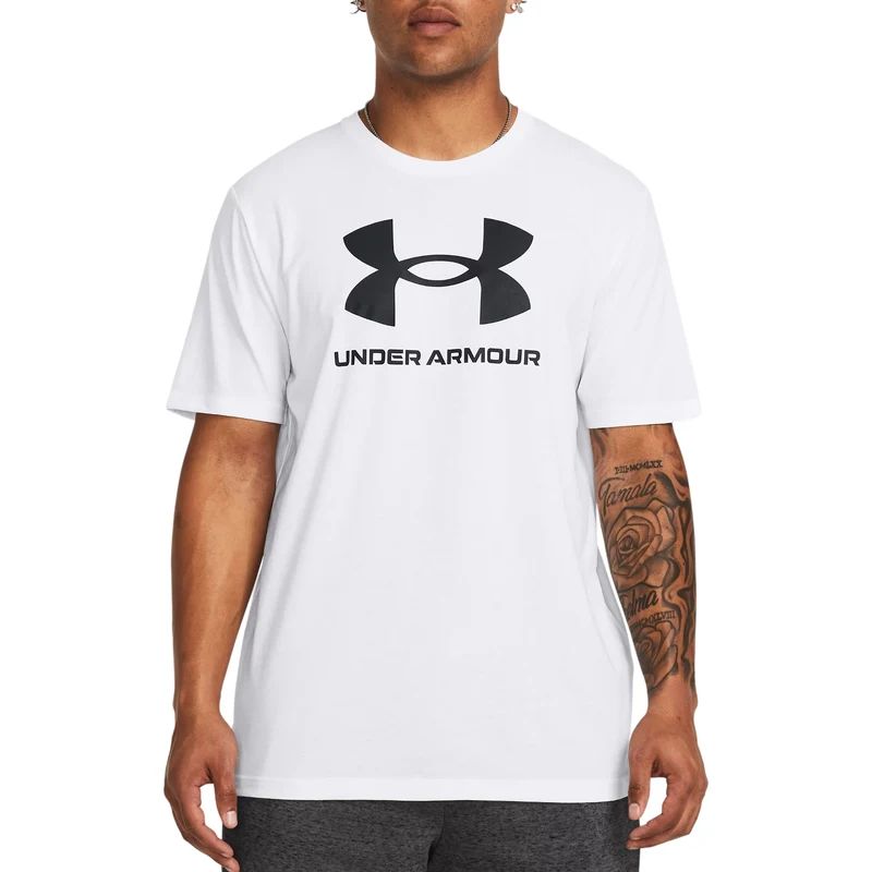 UNDER ARMOUR SPORTSTYLE LOGO T-SHIRT  (1382911-100)