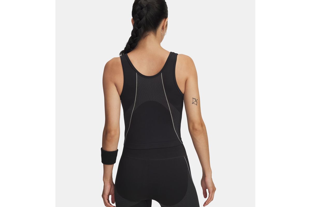 UNDER ARMOUR VANISH SEAMLESS TANK TEE  (6000640-004)