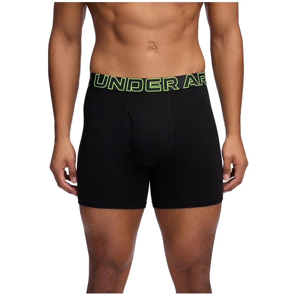Under Armour Boxer 6inc MENS 3Pack (1383889-004)