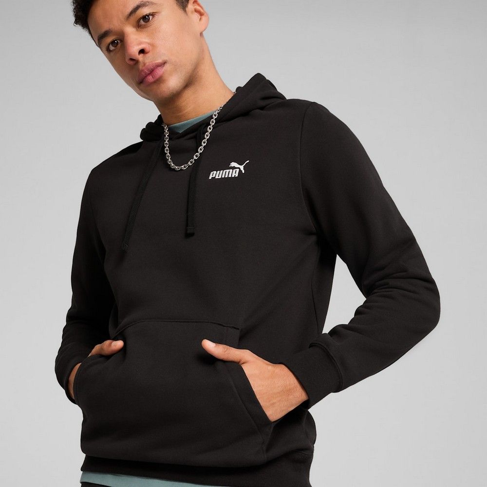 PUMA ESS No1 SMALL LOGO  FL HOODIE (689152-01)