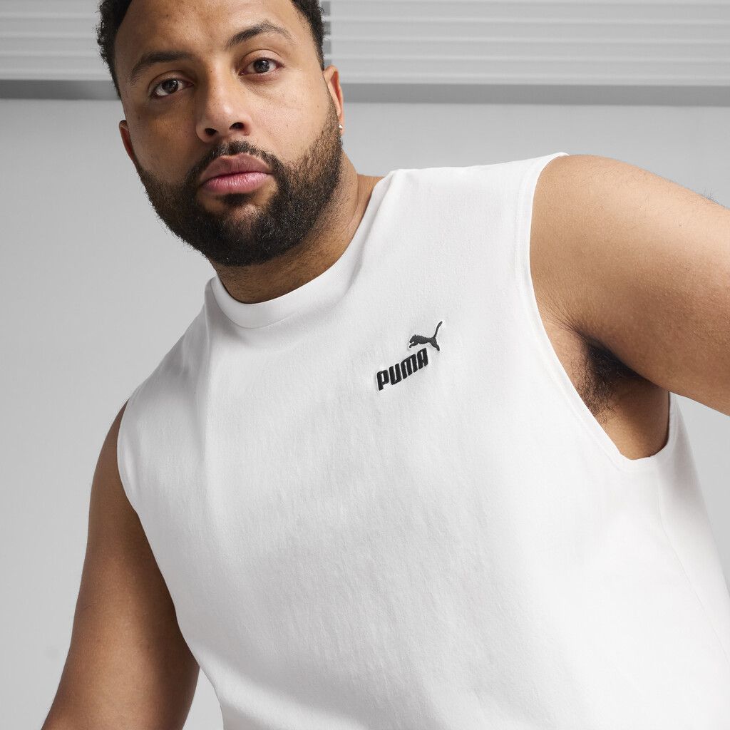 PUMA ESS  LOGO SLEVLESS TEE (682626-02)