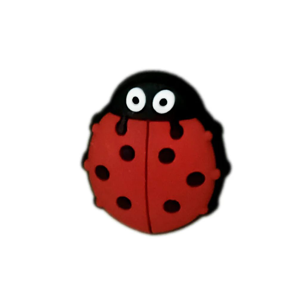 CROCS JIBBITZ CHARMS LADYBUG (10004844-UNC)
