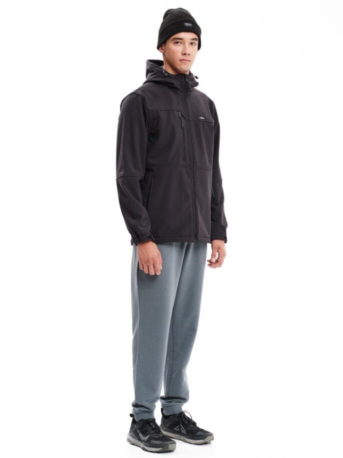 EMERSON SOFTSHELL JACKET (232.EM11.03 BLACK)