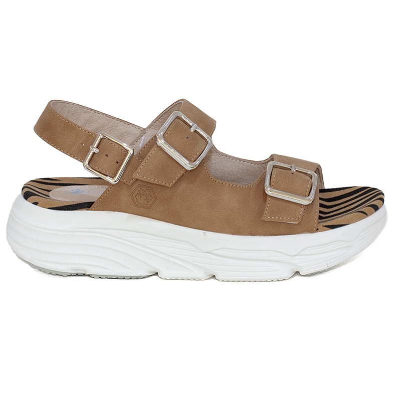 LUMBERJACK MARA SANDAL (SWH0906-001-501 CUOIO)