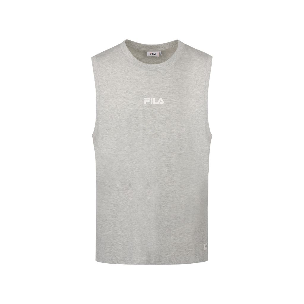 FILA TANK TOP T-SHIRT (APCDMS25001-GREY MELANGE)