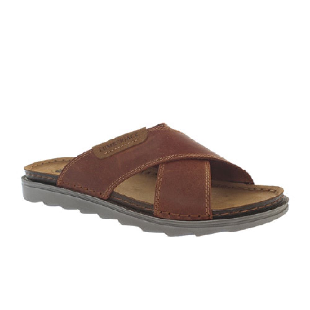 LUMBERJACK ASHER SLIPPER (SMD8806-004-CE002 BROWN)