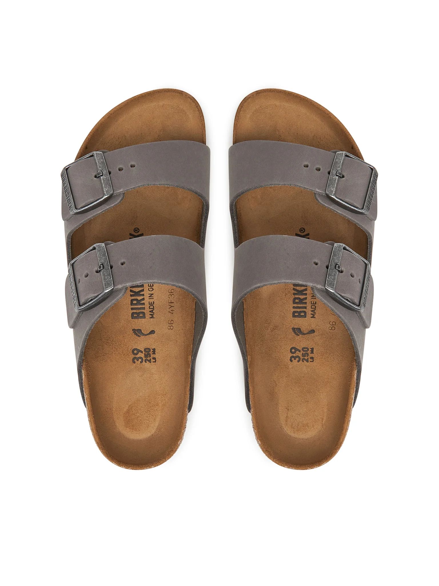 BIRKENSTOCK ARIZONA  LEOI IRON (1027026)  NARROW