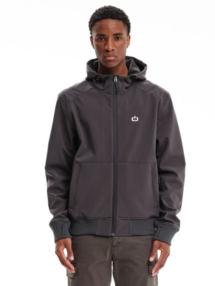 EMERSON SOFTSHELL JACKET (232.EM11.78 D GREY)