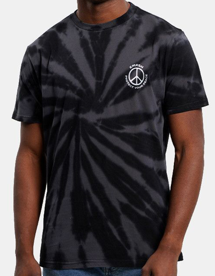 EMERSON TIE DYE T-SHIRT (231.EM33.116 OFF BLACK )