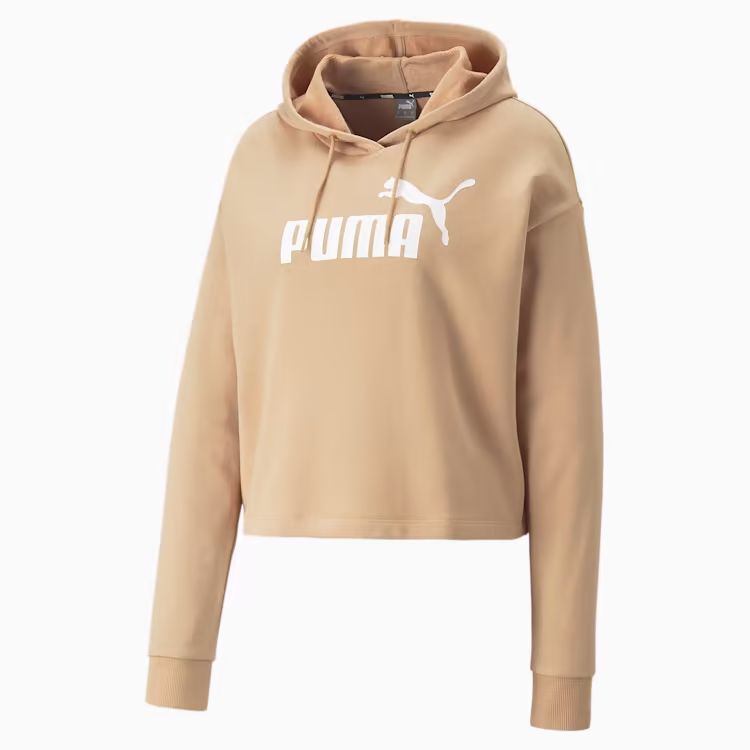 PUMA  CROPPED LOGO HOODIE (586869-84)