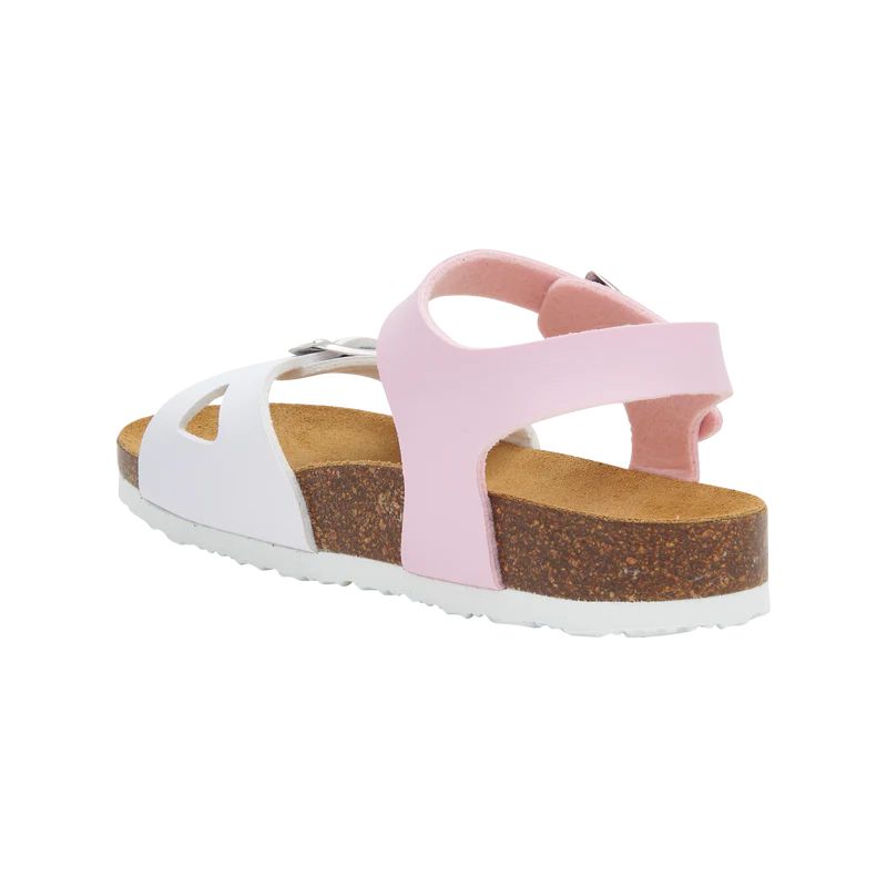 SCHOLL DOLPHIN SANDALS (F30641-1251) PINK/WHITE