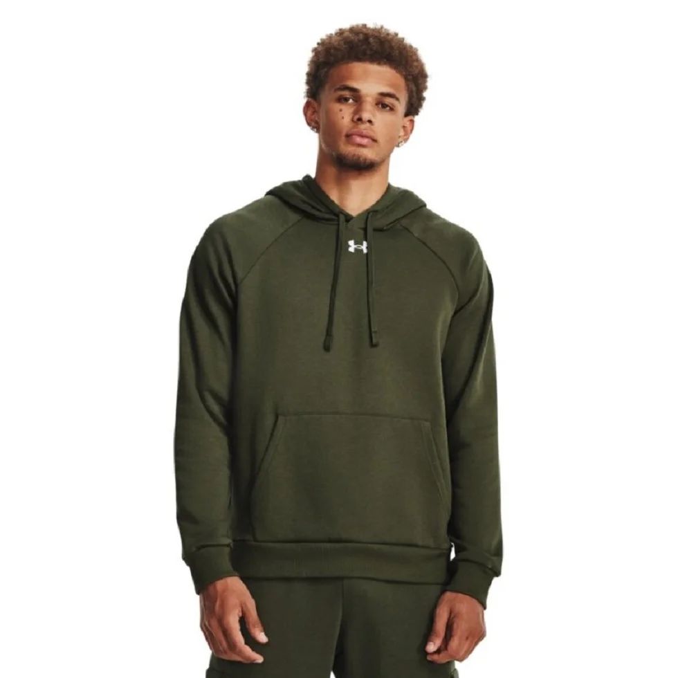 UNDER ARMOUR RIVAL FL  HOODIE (1379757-390)