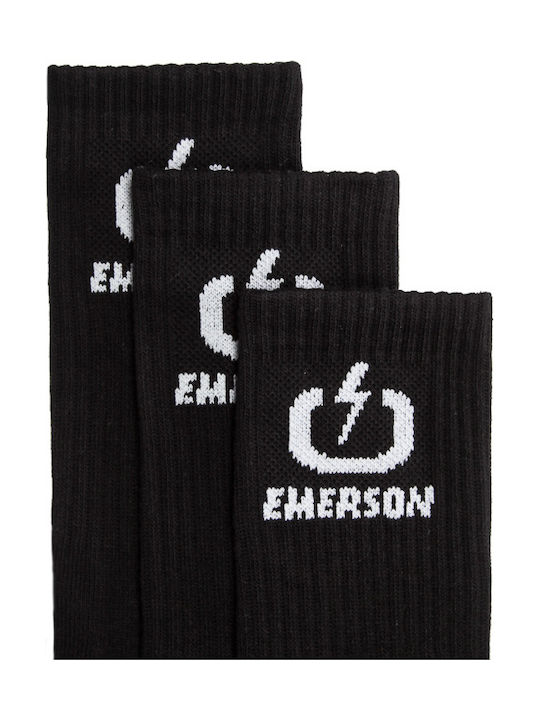 EMERSON SOCKS 3P (202.EU08.03 BLACK)