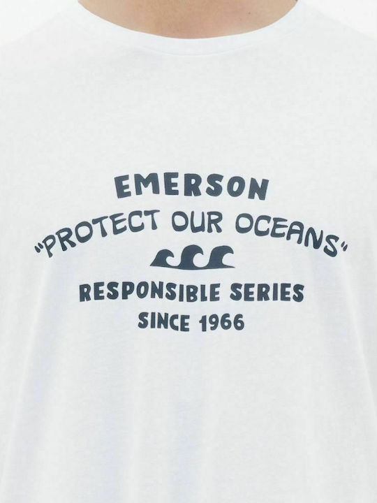 EMERSON T-SHIRT (221-EM33.19 WHITE)