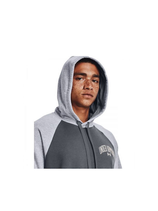 UNDER ARMOUR RIVAL COLORBLOCK HOODIE (1373363-012)