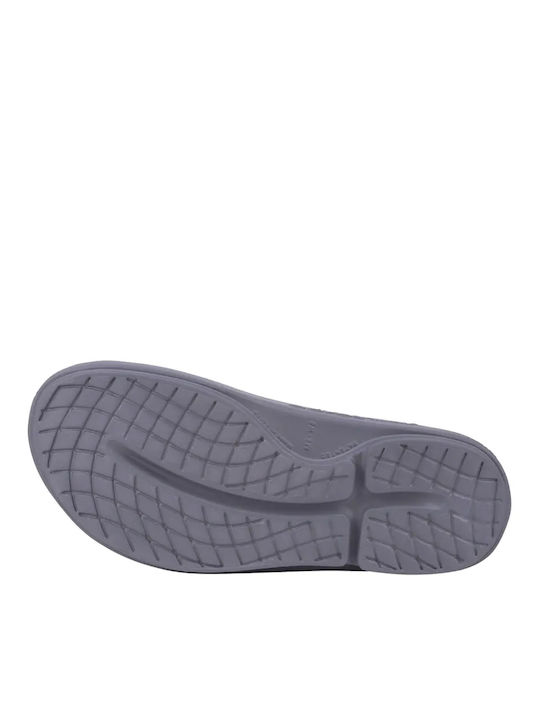 OOFOS OOAHH SLIDE SANDAL SLATE (1094264-SLATE)