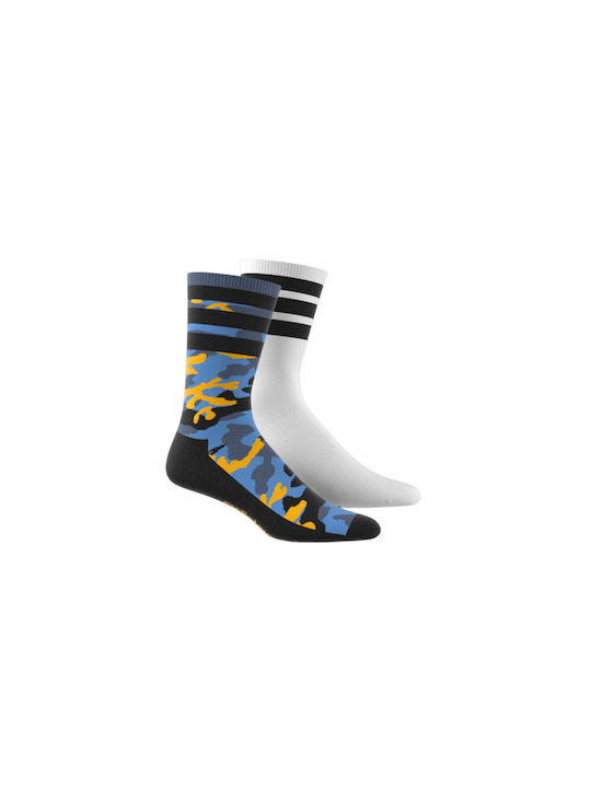 ADIDAS CAMO CREW SOCKS 2PPK (HL9296)