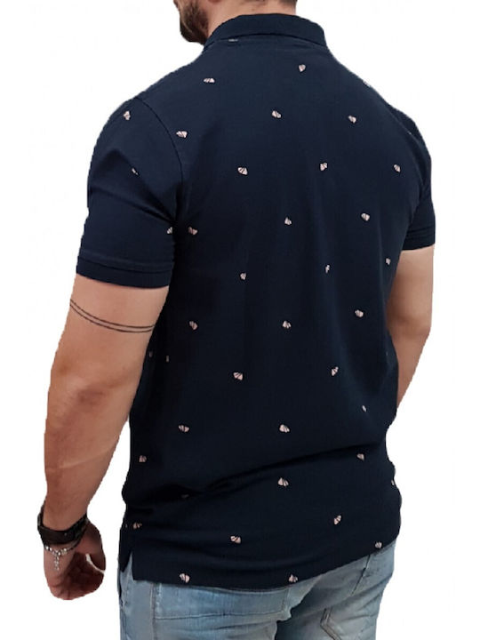 REBASE POLO T-SHIRT (231-RPS 292 NAVY BLUE)