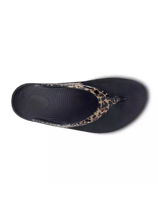 OOFOS OOLALA SANDAL LTD   (1265504-1403 LEOPAR)