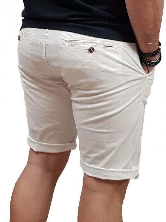 REBASE Chinos Shorts (231.RMSHO.700 OFF WHITE)