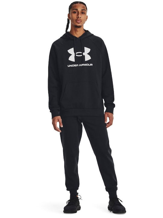 UNDER ARMOUR RIVAL LOGO HOODIE (1379758-001)