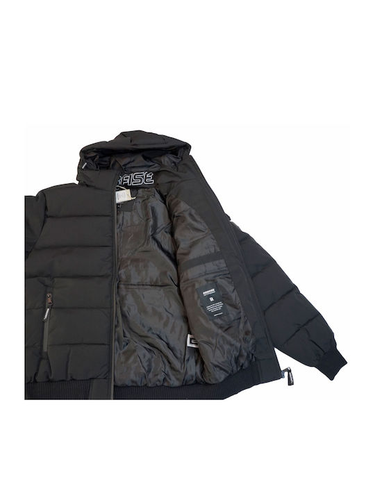 REBASE Jackets Bomber Padded (232.RJK.002  BLACK)