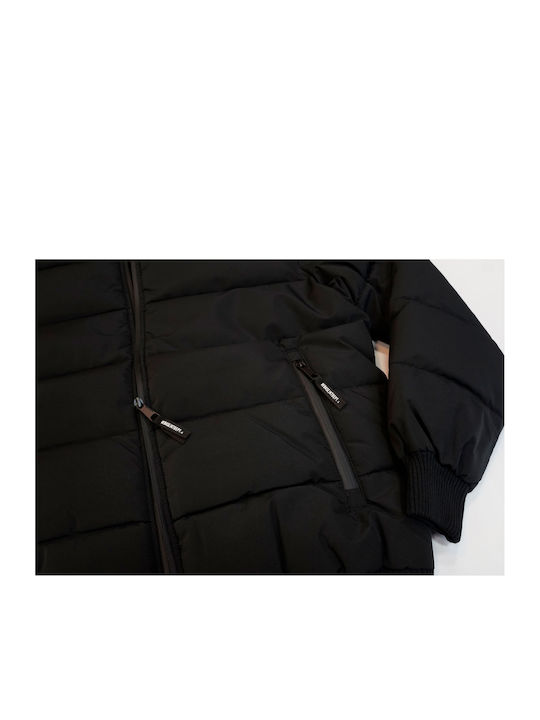 REBASE Jackets Bomber Padded (232.RJK.002  BLACK)