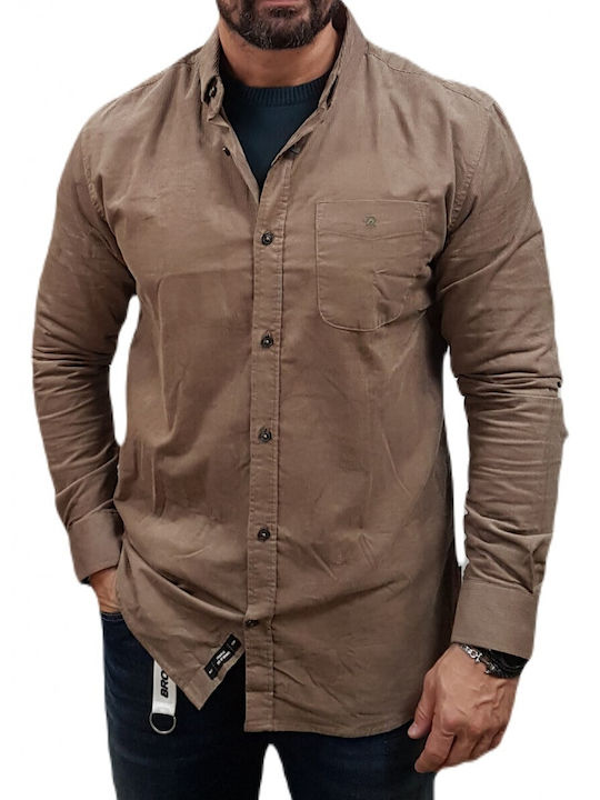 REBASE Shirts Corduroy (232.RGS.565 BEIZE)