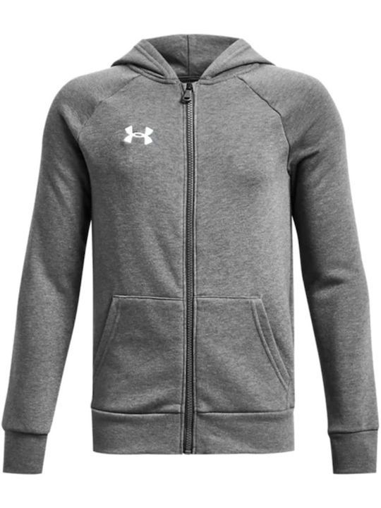UNDER ARMOUR RIVAL FZ HOODIE (1379794-025) BOYS