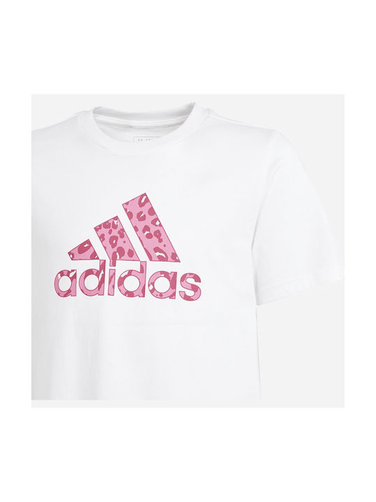 ADIDAS GIRLS ANIMAL TEE (IW1375)