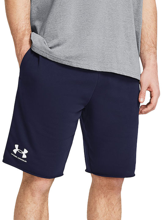 UNDER ARMOUR RIVAL TERRY BERMUDA (1361631-410)