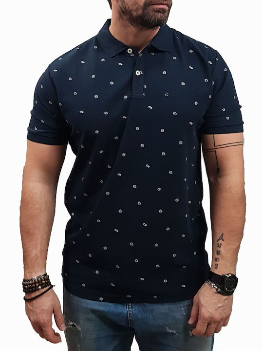 REBASE POLO T-SHIRT (241-RPS-304 NAVY)