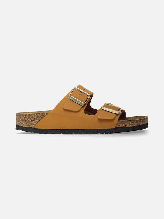 BIRKENSTOCK ARIZONA LENB BURNT (1026732) NARROW