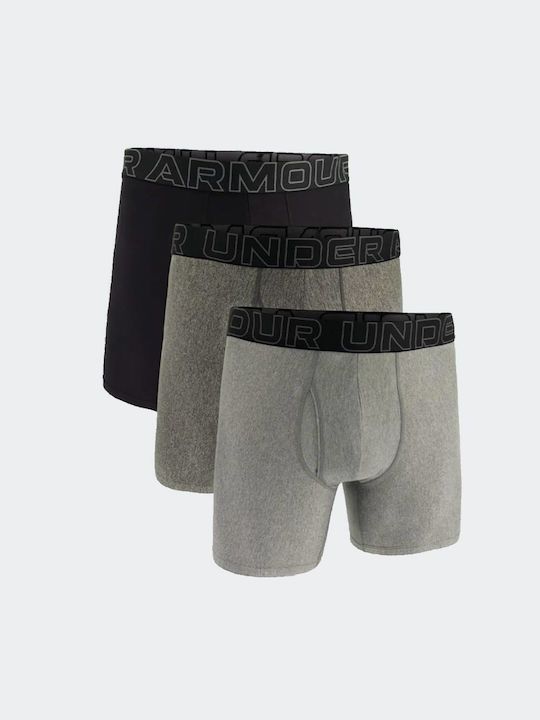 Under Armour Boxer TECH 6inc MENS 3Pack (1383878-035)