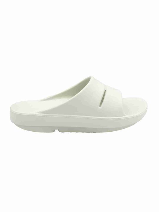 OOFOS OOAHH SLIDE SANDAL (1094264-1100 COSMIC GREY)