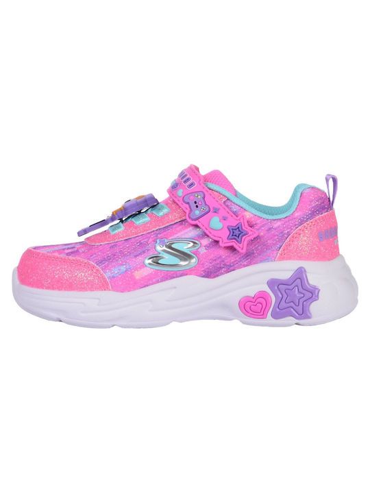 SKECHERS SNUGGLE SNEAKS  (302214N-PKMT)