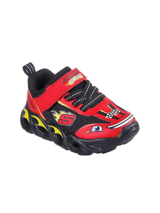 SKECHERS HOT LIGHTS (402306N-RDBK)