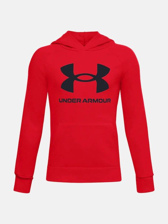 UNDER ARMOUR RIVAL BL FL HOODIE (1379791-713)