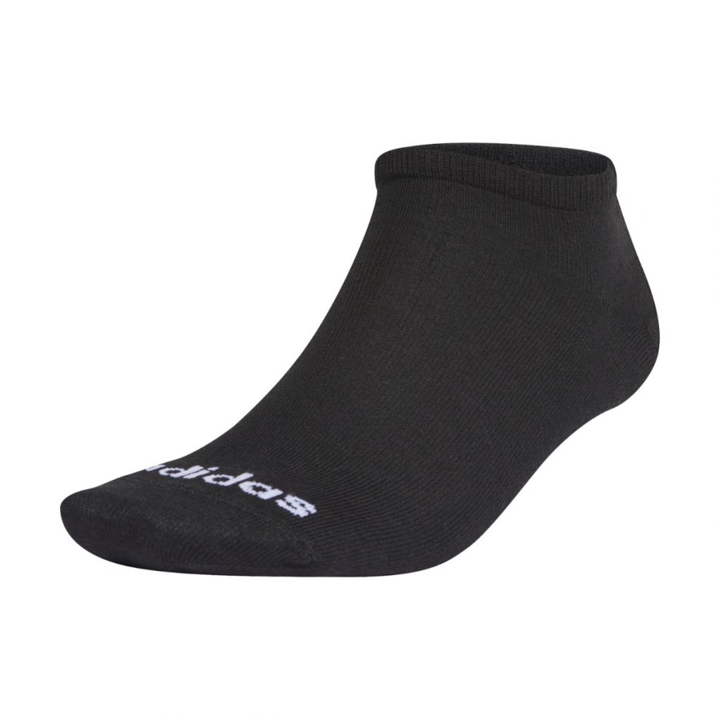 ADIDAS THIN LINEAR LOW-CUT 3PPK SOCKS (IC1299)