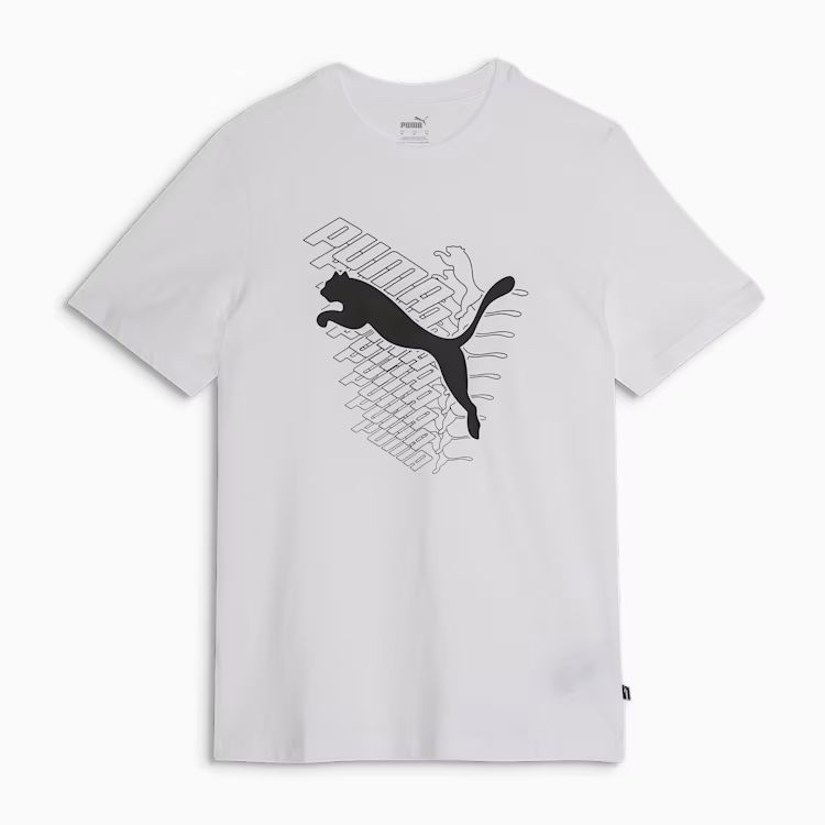 PUMA GRAPHIC CAT TEE (680166-02)